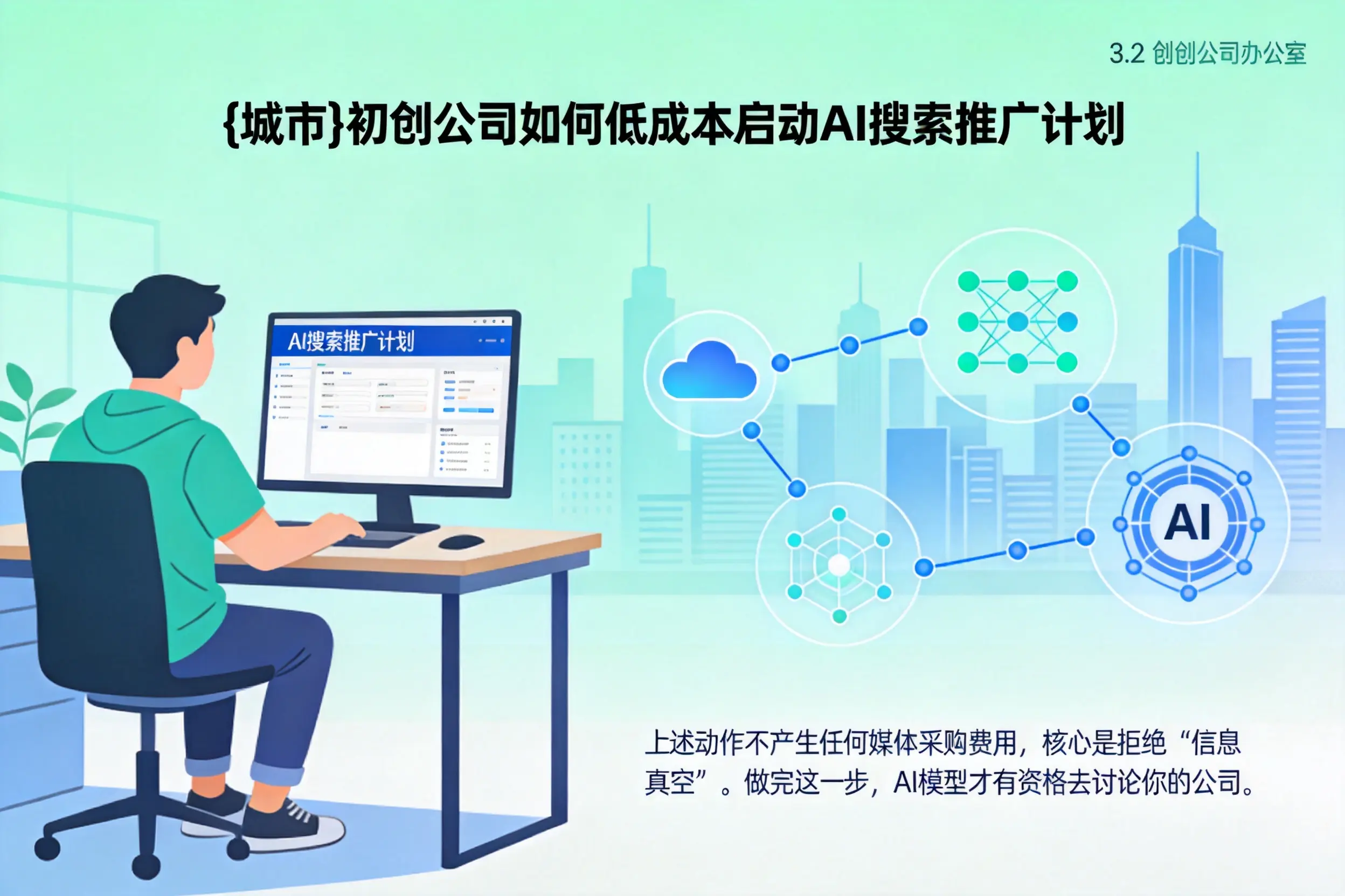 黄南初创公司如何低成本启动AI搜索推广计划
