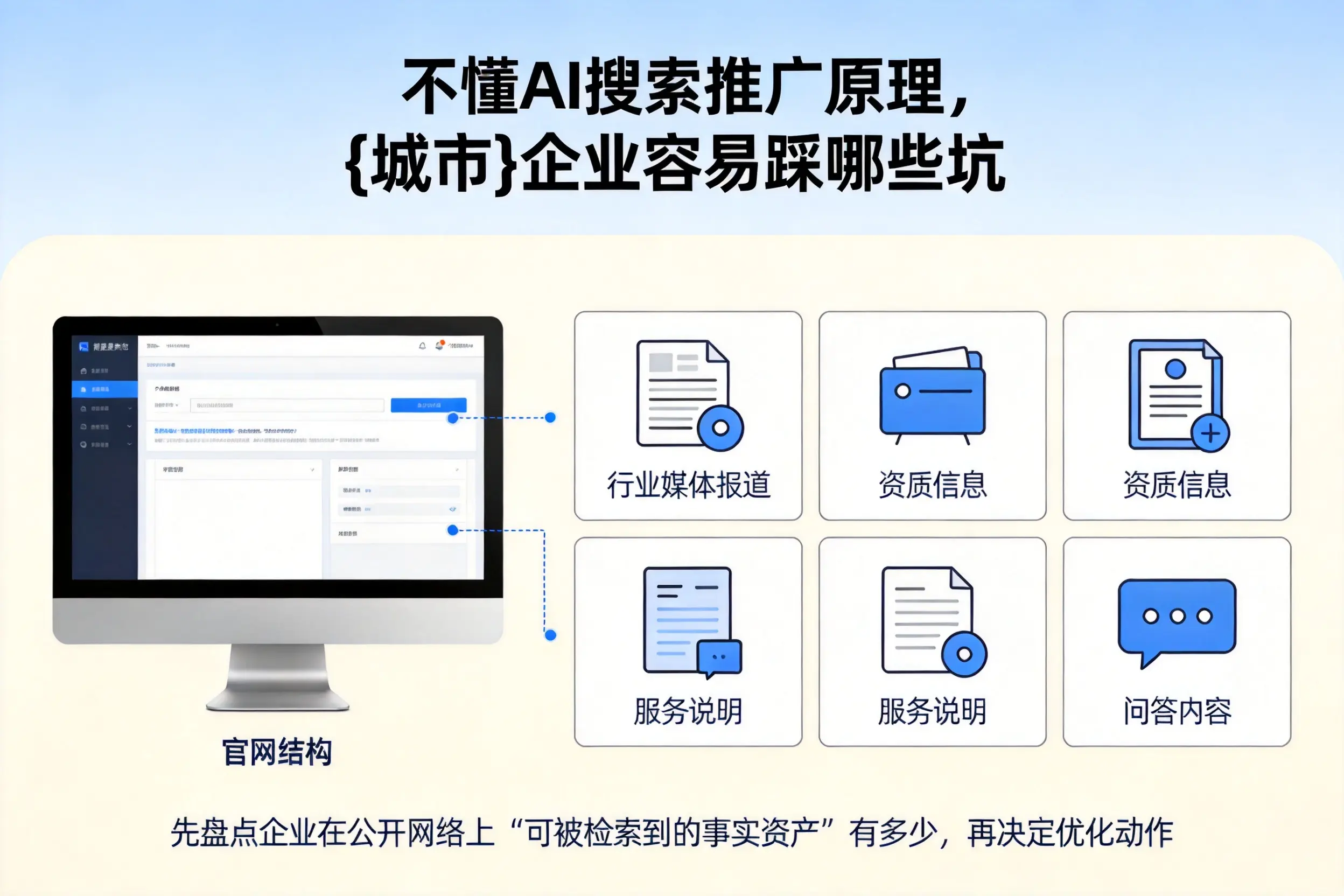不懂AI搜索推广原理，黄南企业容易踩哪些坑
