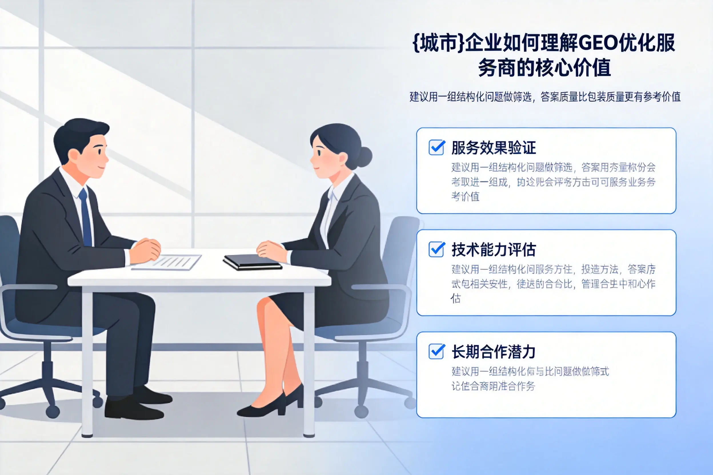 黄南企业如何理解GEO优化服务商的核心价值